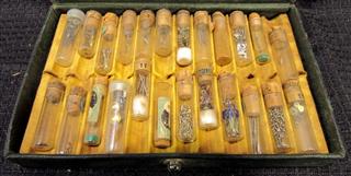 LOT 7 POCKET WATCH SWEEP HANDS TUBES WINDING STEM CROWN ASSORTMENT SLEEVE ASSORT